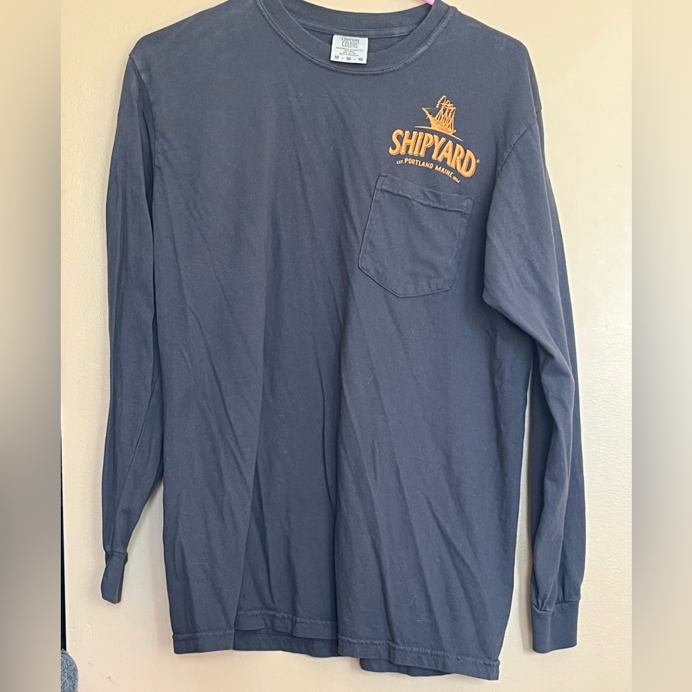 Shipyard Pumpkinhead Long Sleeve Shirt Medium NWOT